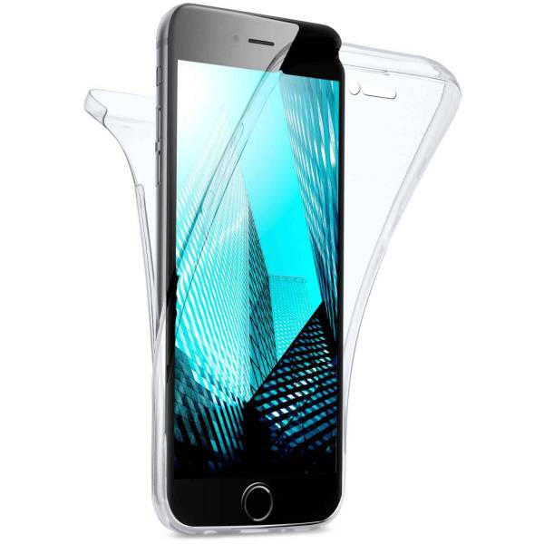 moex Double Case iPhone 6s Plus Silikon 360 Grad Schutz