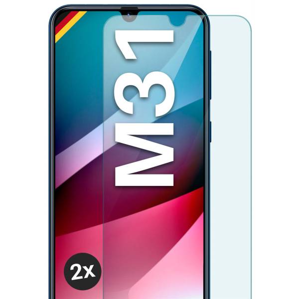 moex ShockProtect Samsung Galaxy M31 Panzerglas Klar