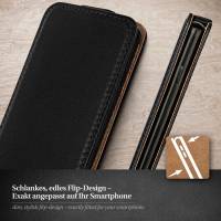 moex Flip Case für Samsung Galaxy Note 10 – PU Lederhülle mit 360 Grad Schutz, klappbar