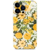 ONEFLOW Flower Cover iPhone 16 Pro Max Blumen Muster – weiteres Produktbild 0
