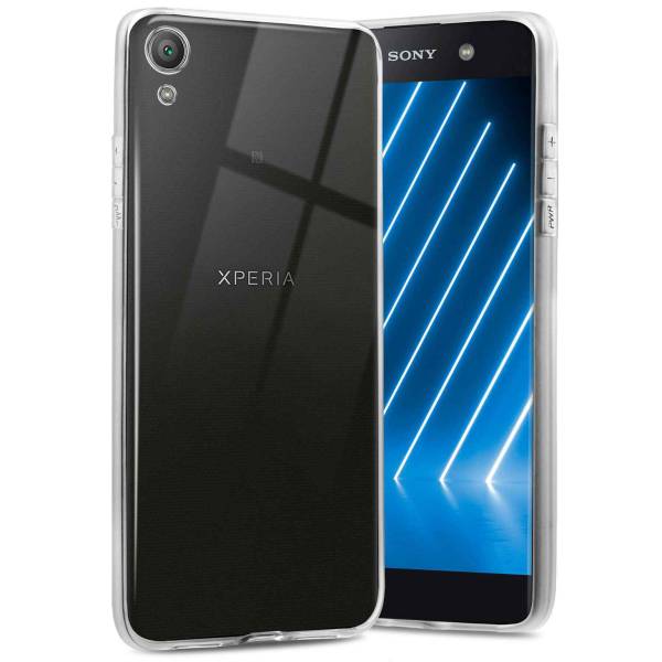 ONEFLOW Clear Case für Sony Xperia XA1 – Transparente Hülle aus Soft Silikon, Extrem schlank