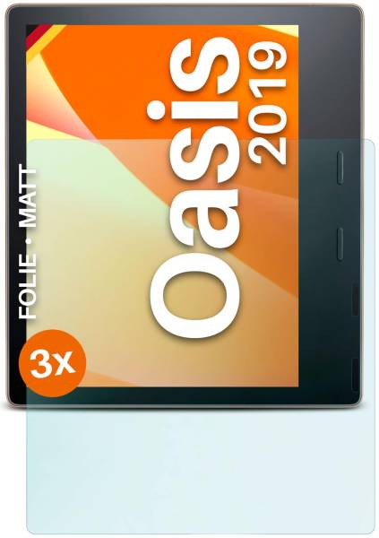 moex FlexProtect Matt für Amazon Kindle Oasis (2019) – Anti Reflex Schutzfolie für besten Displayschutz, Matt
