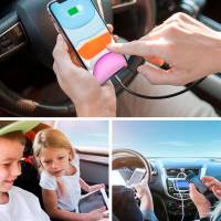 Joyroom Autoladegerät – für Smartphones und andere Geräte, Kfz-Ladegerät, 3x USB-A + 2x USB-C Anschlüsse