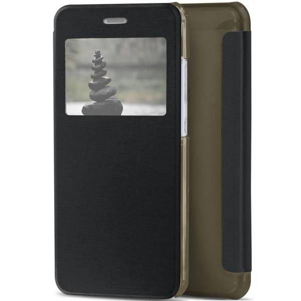 Für Huawei P10 | Elegante Klapptasche mit Fenster | FOCUS CASE