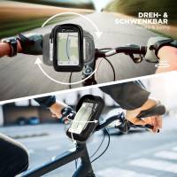 ONEFLOW Trip QR – Fahrrad Lenkertasche mit Touch-Fenster und Sonnenvisier für E-Bike, Trekking, MTB, Motorrad