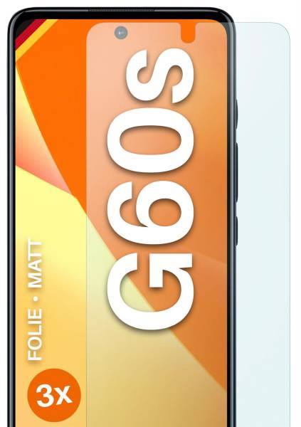 moex FlexProtect Matt für Motorola Moto G60s – Anti Reflex Schutzfolie für besten Displayschutz, Matt