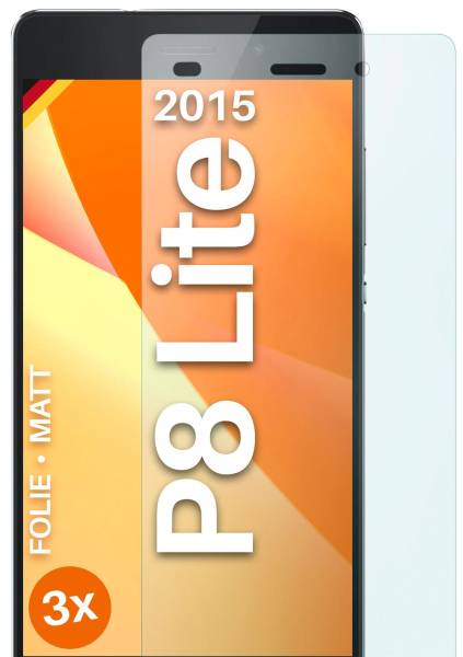 moex FlexProtect Matt für Huawei P8 Lite 2015 – Anti Reflex Schutzfolie für besten Displayschutz, Matt