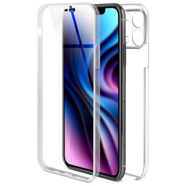 ONEFLOW Touch Case für Apple iPhone 11 Pro – 360 Grad Full Body Schutz, komplett beidseitige Hülle