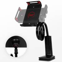 moex Flex Grip Mount – Individuell verstellbare Schwanenhals Halterung für Tablet, Smartphone & E-Reader