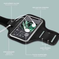 ONEFLOW Workout Case für Motorola Moto E6 Plus – Handy Sport Armband zum Joggen und Fitness Training