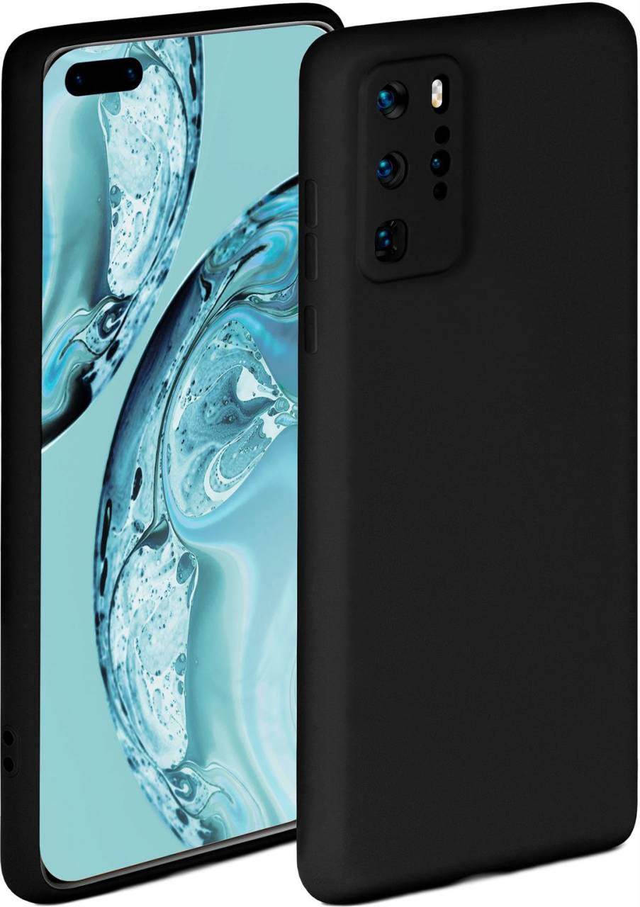 ONEFLOW Soft Case für Huawei P40 Pro – weiche Handyhülle aus Silikon mit Kameraschutz