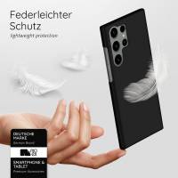 moex Alpha Case für Samsung Galaxy S24 Ultra – Extrem dünne, minimalistische Hülle in seidenmatt