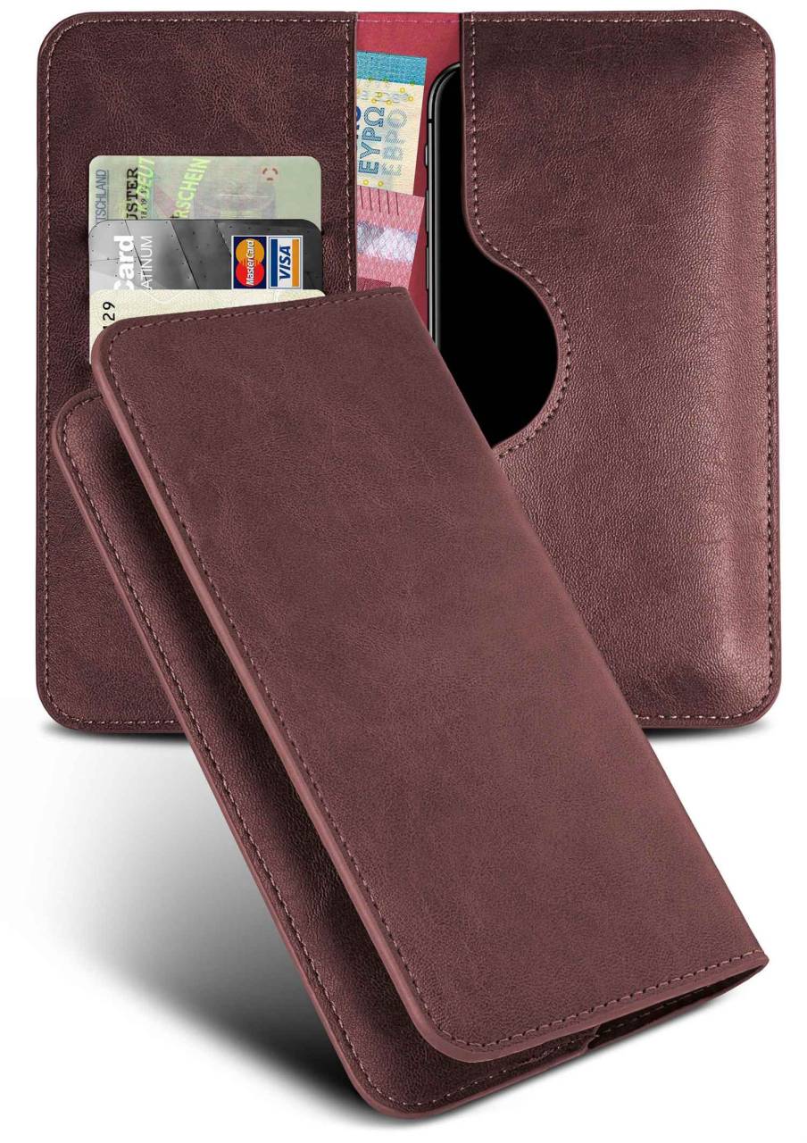 moex Purse Case für Xiaomi Redmi Note 10 – Handytasche mit Geldbörses aus PU Leder, Geld- & Handyfach