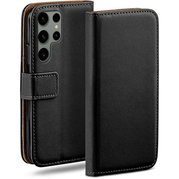 moex Book Case für Samsung Galaxy S24 Ultra Klapphülle mit Kartenfach