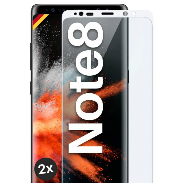 moex CurveProtect Samsung Galaxy Note 8 Panzerglas 3D Full Screen