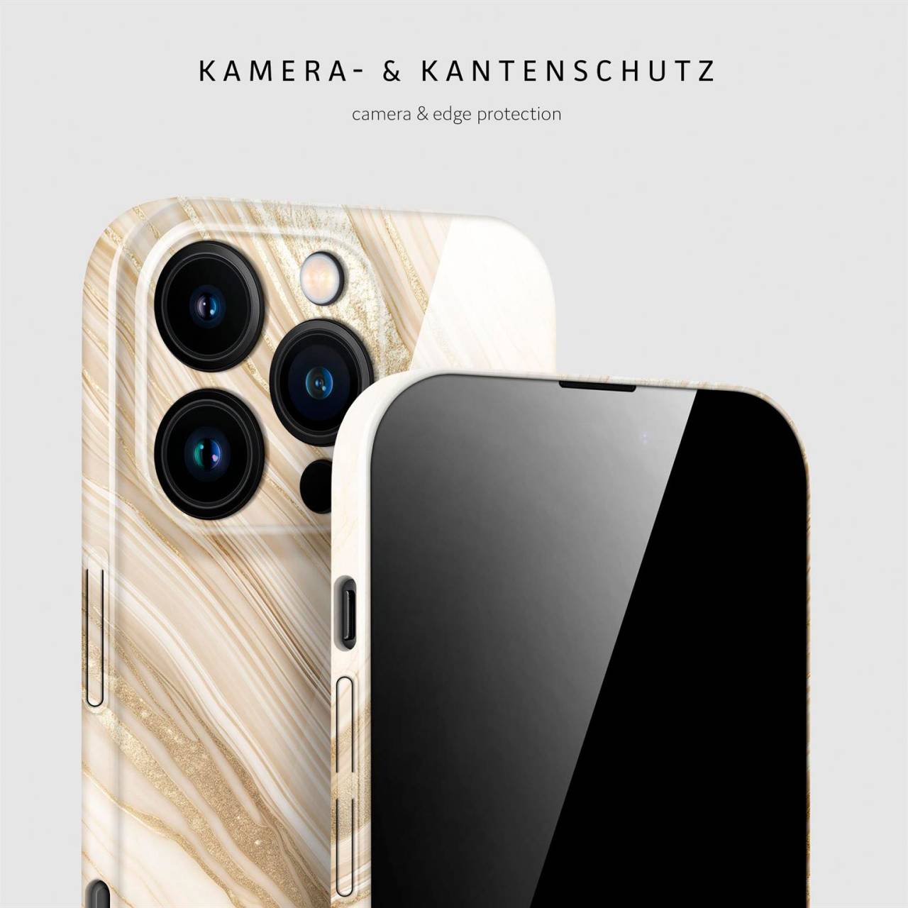 ONEFLOW Bliss Cover iPhone 16 Pro Marmor Muster