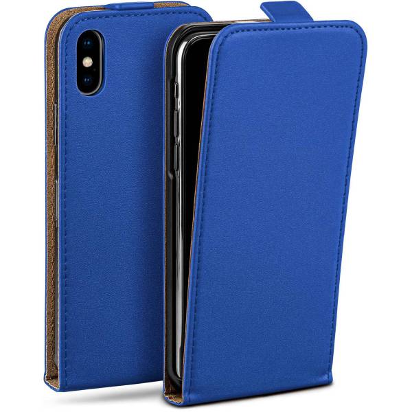 moex Flip Case iPhone X Klapphülle Leder