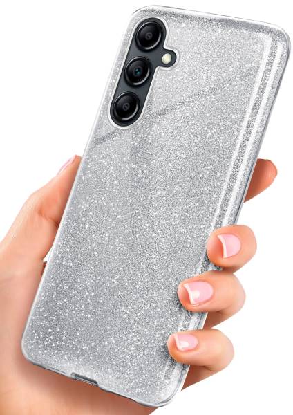 ONEFLOW Glitter Case für Samsung Galaxy A14 5G – Glitzer Hülle aus TPU, designer Handyhülle