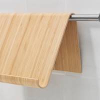 IKEA VIVALLA Tablet Halter – Bambusfurnier, Tablet Ständer 26x17 cm, Robust und Nachhaltig – weiteres Produktbild 2