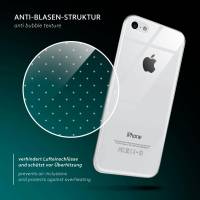 moex Aero Case für Apple iPhone 5c – Durchsichtige Hülle aus Silikon, Ultra Slim Handyhülle