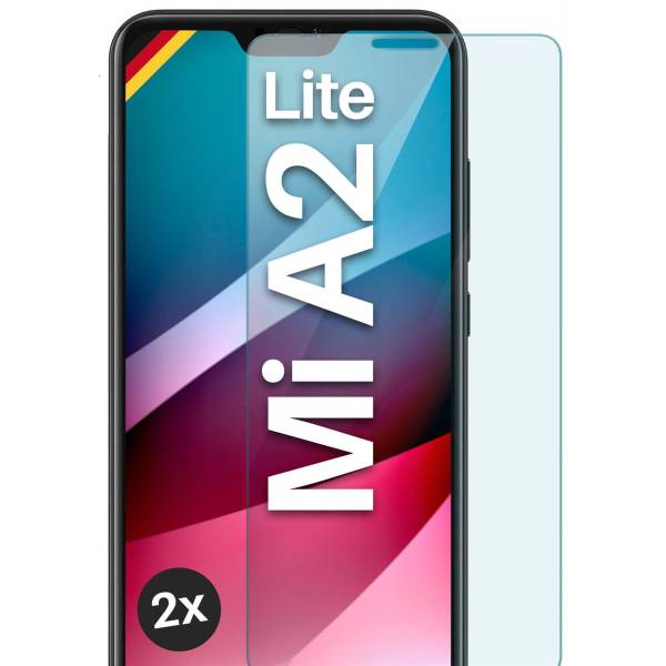 moex ShockProtect Xiaomi Mi A2 Lite Panzerglas Klar
