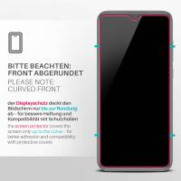 moex ShockProtect Klar für Xiaomi Redmi Note 8 Pro – Panzerglas für kratzfesten Displayschutz, Ultra klar