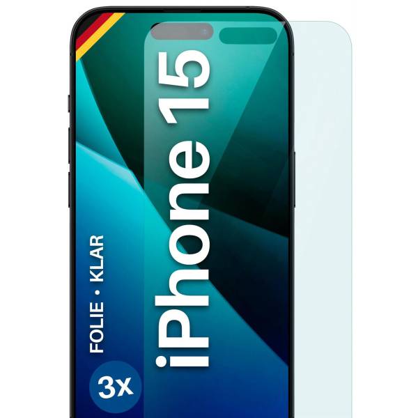 moex FlexProtect iPhone 15 Schutzfolie Klar