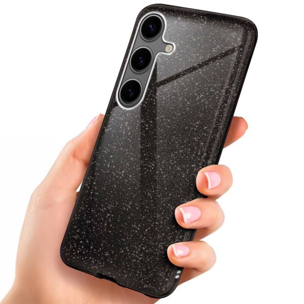 ONEFLOW Glitter Case Samsung Galaxy S24 mit Glitzer Look