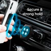 Spigen QS24 KFZ-Halterung CD-Schlitz – Einfache Installation, Magnetische Autohalterung