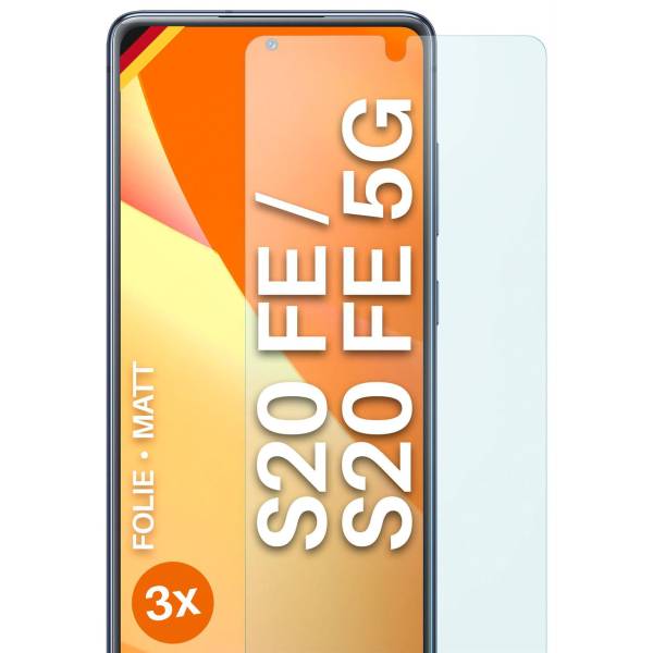 moex FlexProtect Samsung Galaxy S20 FE 5G Schutzfolie Matt