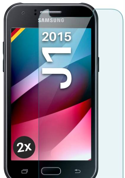 moex ShockProtect Klar für Samsung Galaxy J1 (2015) – Panzerglas für kratzfesten Displayschutz, Ultra klar