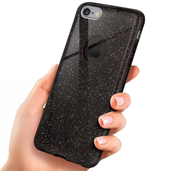 ONEFLOW Glitter Case für Apple iPhone 6 – Glitzer Hülle aus TPU, designer Handyhülle