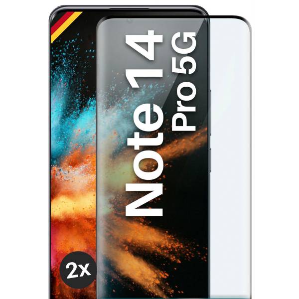 moex CurveProtect Redmi Note 14 Pro 5G Panzerglas 3D Full Screen