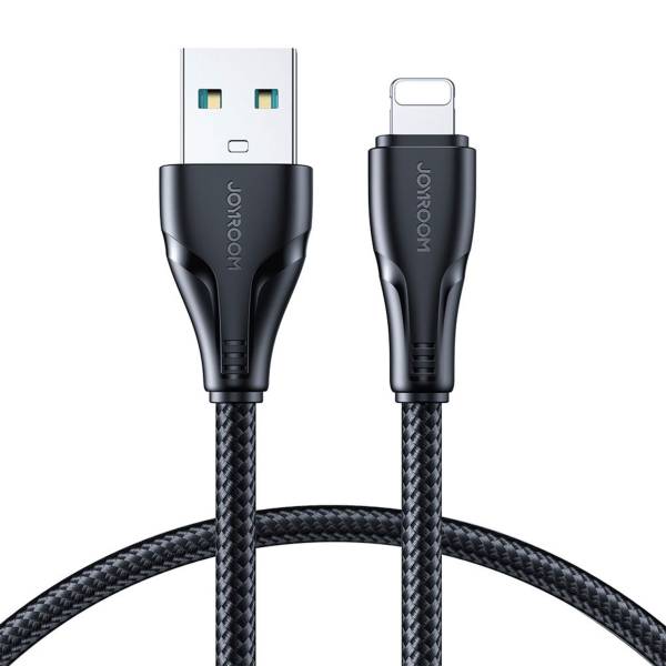 Joyroom Ladekabel – USB A auf Lightning für iPhone und iPad, Schnellladekabel Surpass Serie, Nylon, Länge 1,2m