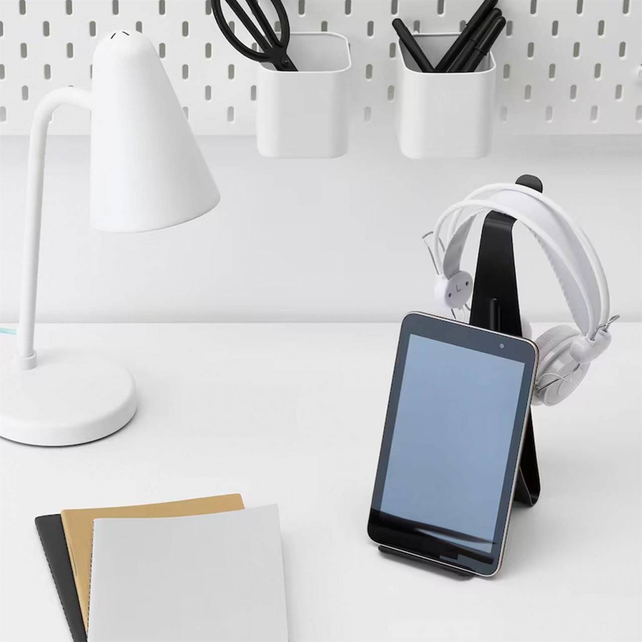 IKEA MÖJLIGHET Kopfhörer- und Tablethalter – Tablet-Ständer, Kopfhörer-Ständer, Tischständer für Handy