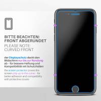moex ShockProtect Matt für Apple iPhone 8 Plus – Panzerglas für kratzfesten Displayschutz, Anti Reflex