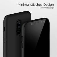 moex Alpha Case für Samsung Galaxy A6 Plus (2018) – Extrem dünne, minimalistische Hülle in seidenmatt