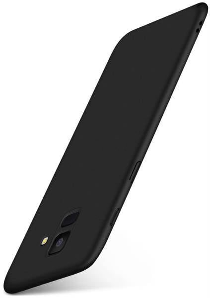 moex Alpha Case für Samsung Galaxy A6 (2018) – Extrem dünne, minimalistische Hülle in seidenmatt
