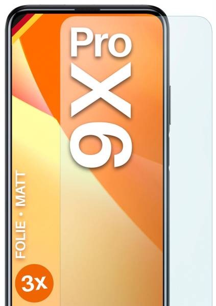 moex FlexProtect Matt für Honor 9X Pro – Anti Reflex Schutzfolie für besten Displayschutz, Matt