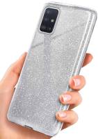 ONEFLOW Glitter Case für Samsung Galaxy A51 – Glitzer Hülle aus TPU, designer Handyhülle
