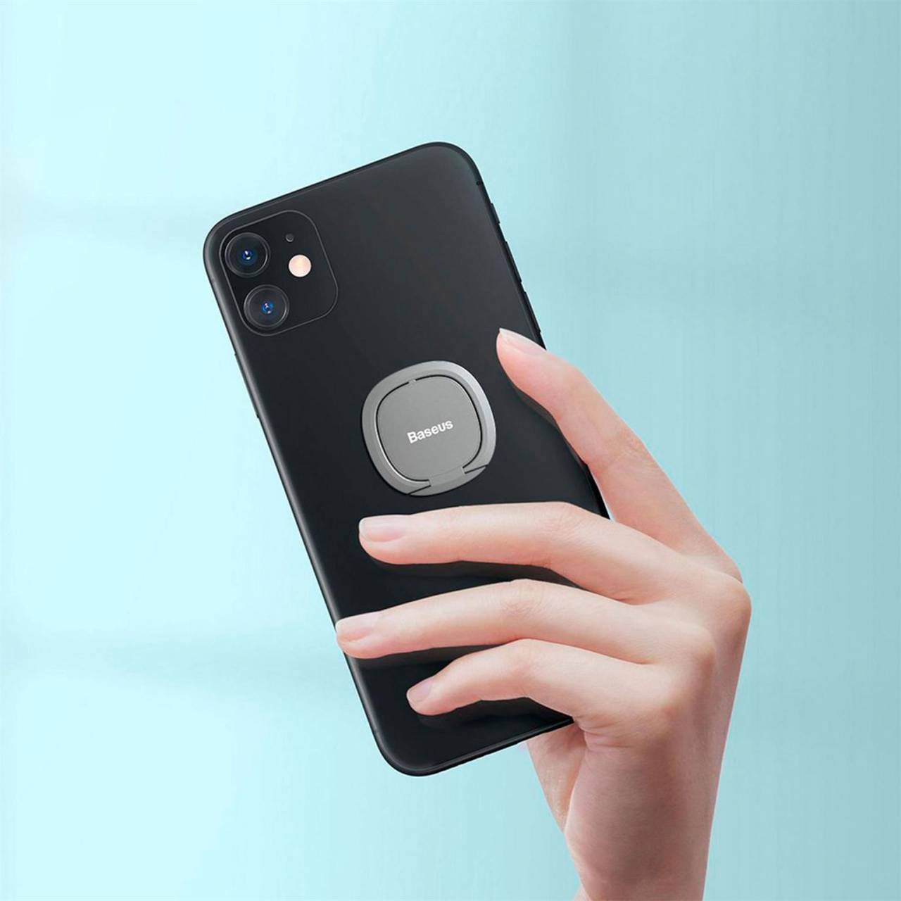 Baseus Ultradünner Selbstklebender Ringhalter – Handy Ringhalter, Ultradünner Ringhalter für Smartphones