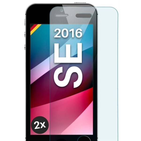moex ShockProtect iPhone SE (2016) Panzerglas Klar