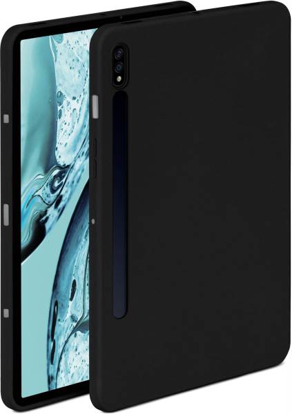 ONEFLOW Soft Case für Samsung Galaxy Tab S8 – weiche Tablet Hülle aus Silikon mit Kameraschutz