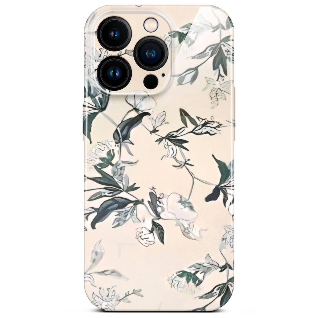 ONEFLOW Flower Cover iPhone 16 Pro Blumen Muster