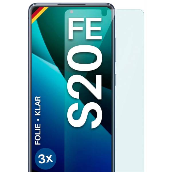 moex FlexProtect Klar für Samsung Galaxy S20 FE – Schutzfolie für unsichtbaren Displayschutz, Ultra klar