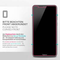 moex ShockProtect Klar für Huawei Honor 7X – Panzerglas für kratzfesten Displayschutz, Ultra klar