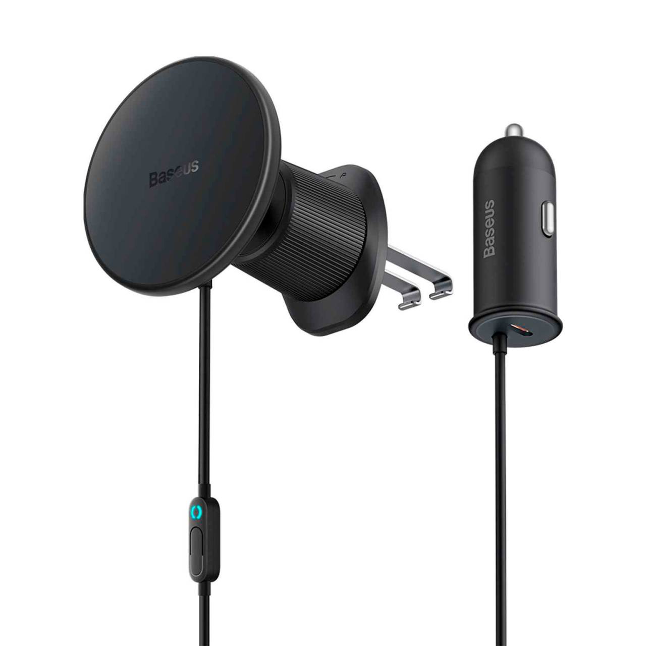 Baseus MagSafe Autoladegerät – 15W induktives Ladegerät für Smartphones und andere Geräte, CW01 Serie, USB-C