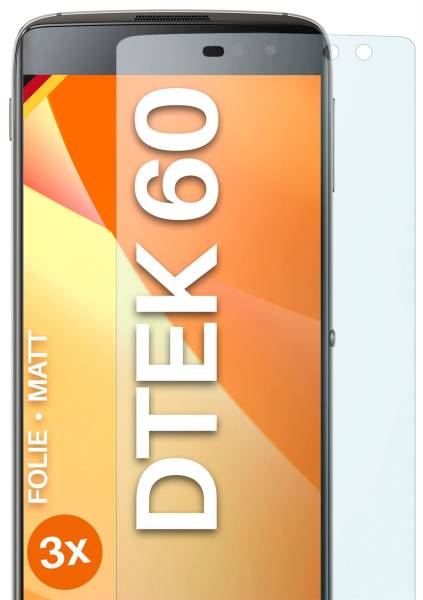 moex FlexProtect Matt für BlackBerry DTEK60 – Anti Reflex Schutzfolie für besten Displayschutz, Matt