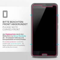 moex ShockProtect Klar für HTC U11 – Panzerglas für kratzfesten Displayschutz, Ultra klar
