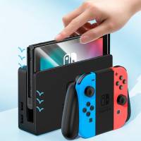 Baseus Crystal Panzerglas – Panzerglas Schutzfolie mit Montageset für Nintendo Switch